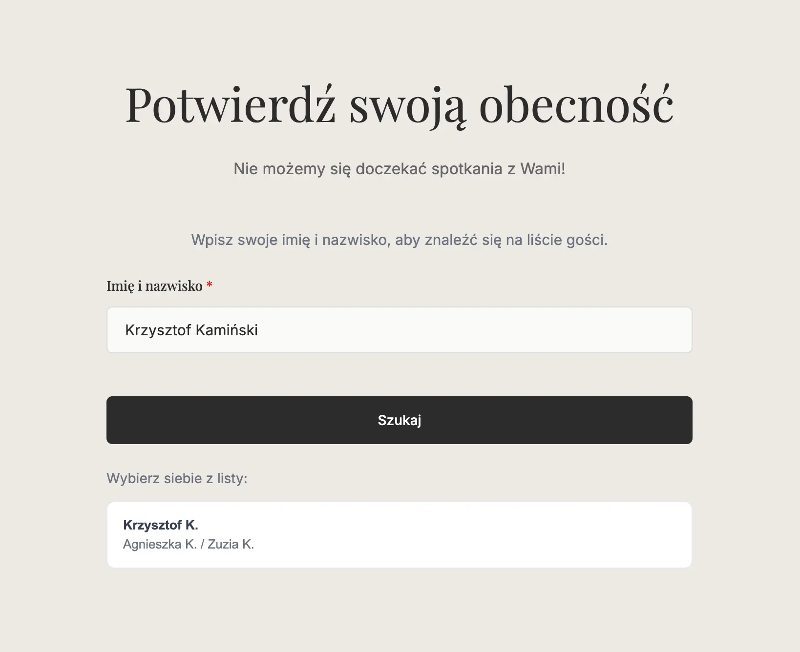 Koordynacja dnia ślubu